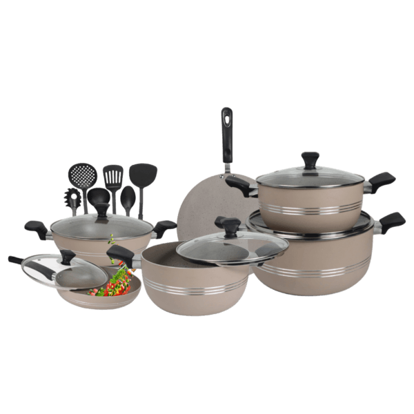 Discounted Aluminum Gift Set 18 Pcs | Kitchen Cookware Gift Pack